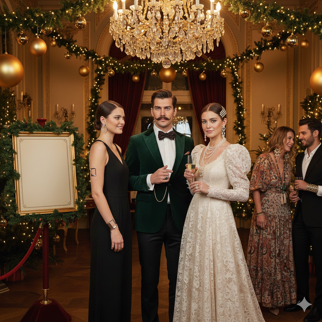 Temalı Yılbaşı Temalı Partileri: Vintage Aksesuarlarla Stil Rehberi