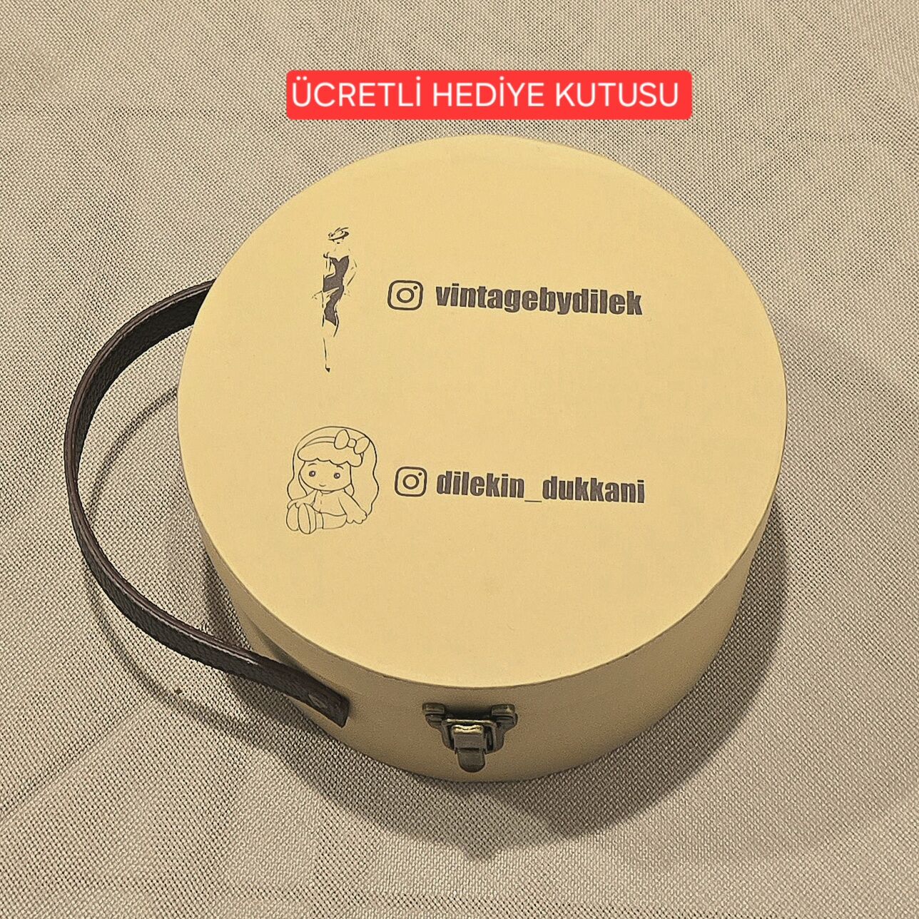 Hediye Kutusu Kulplu ve Kilitli No:2