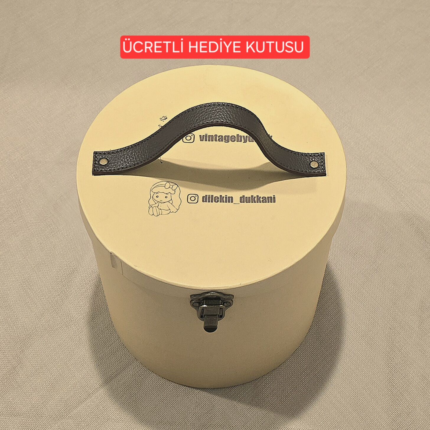 Hediye Kutusu Kulplu ve Kilitli No:3