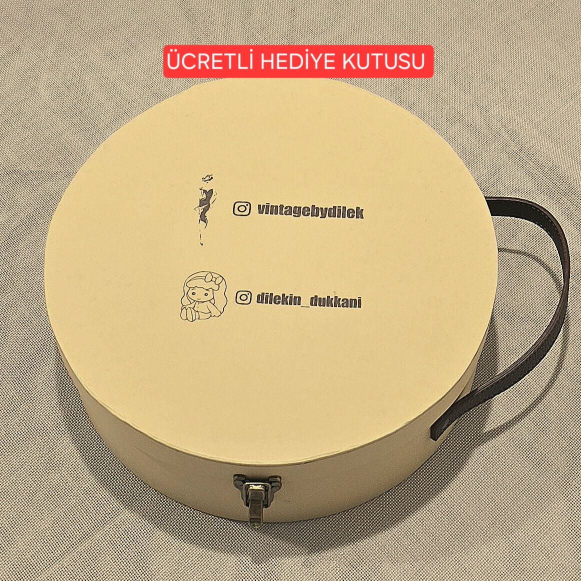 Hediye Kutusu Kulplu ve Kilitli  No:4