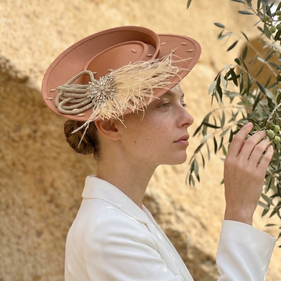 Esta Rose Bakır Renk Vualet 30 cm