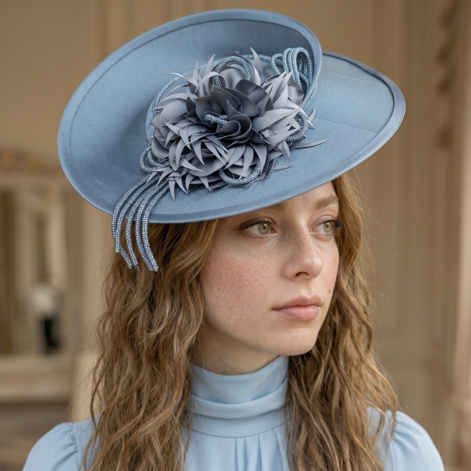 Esta Denim Mavi Renk Vualet 30 cm