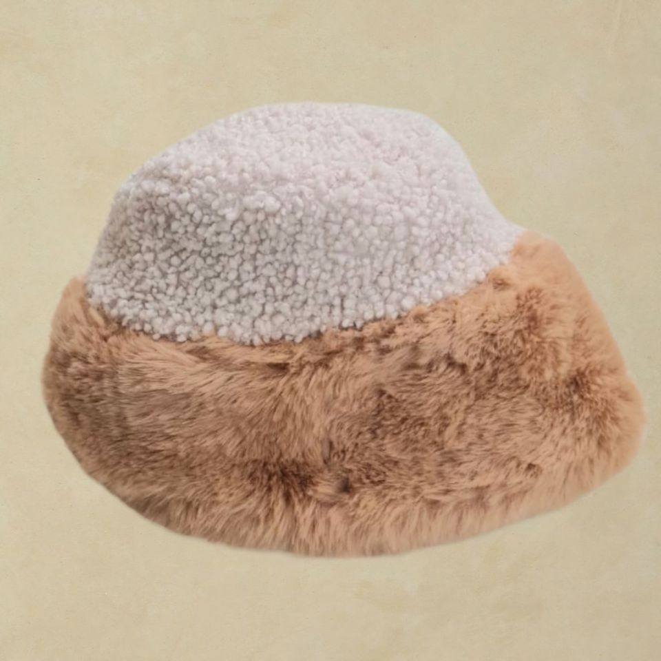 Cara Tarçın Renk  Şapka Çift Taraflı Model