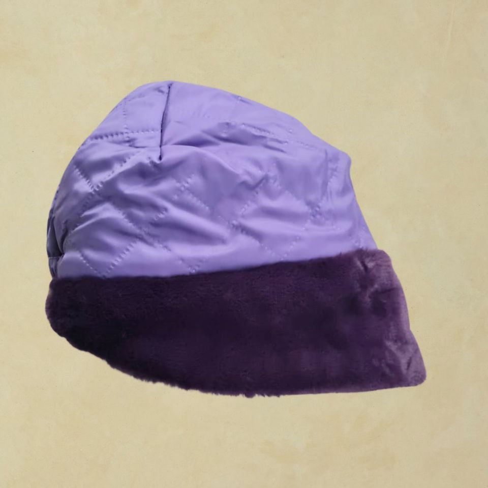 Eleni Mor Renk Peluş Şapka