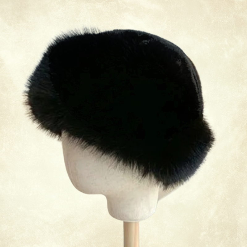 Sierra Siyah Renk Peluş Şapka