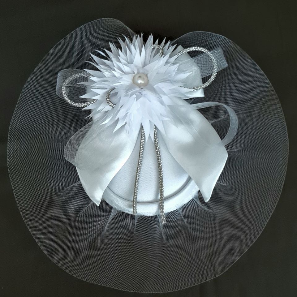 Flower A Beyaz Renk Vualet 30 cm