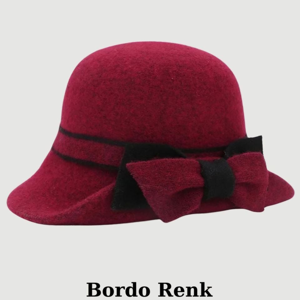 Dina Bordo Renk  Şapka