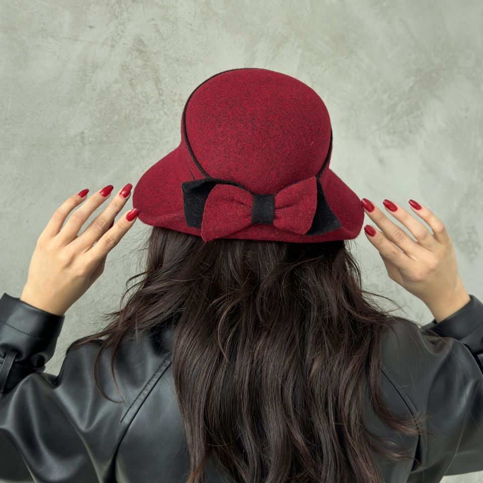 Dina Bordo Renk  Şapka