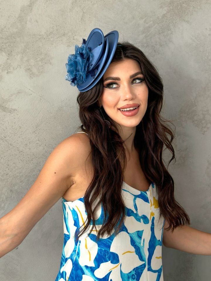 Reneta Denim Mavi Renk Vualet 20 cm