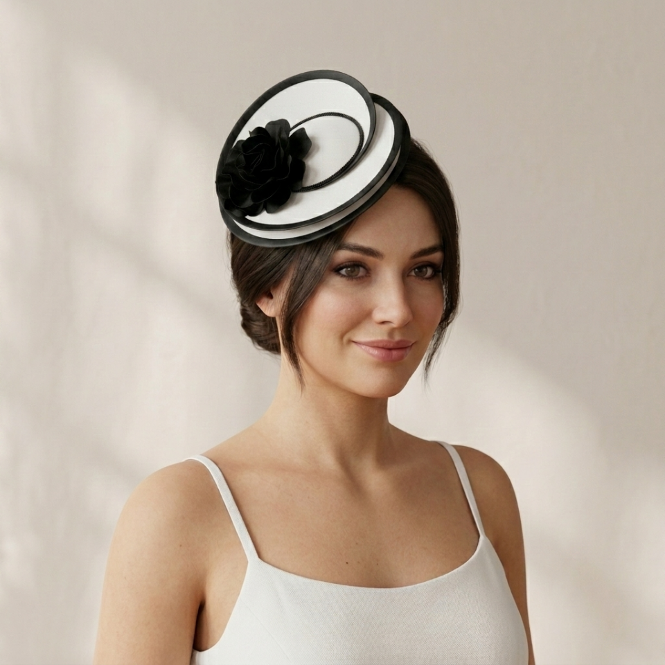 Reneta Siyah Beyaz Renk Vualet 20 cm
