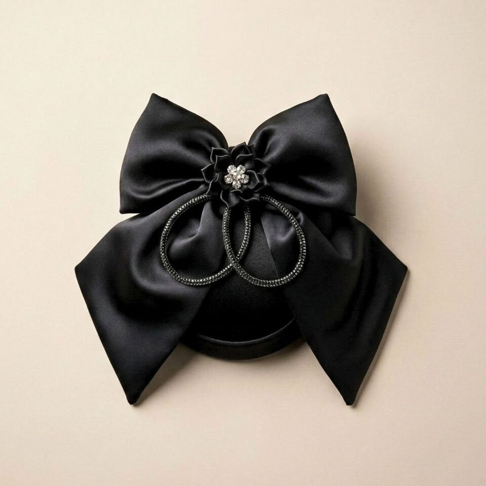 Hazel Siyah Renk Vualet 20 cm