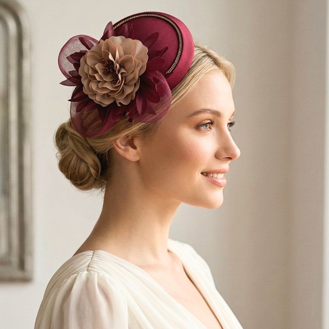 Hazel Bordo Renk Vualet 20 cm