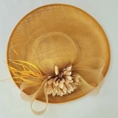 Fallon Hardal Renk Elegan  Şapka 50 cm