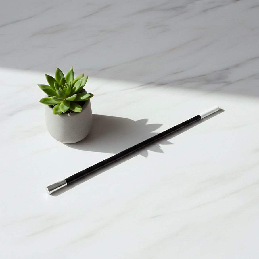 Vintage Aksesuar Ağızlık Siyah Beyaz Renk Normal Boy