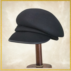 Emma  Siyah Renk Gazeteci Model Şapka