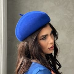 Nomi Saks Mavi Renk Şapka