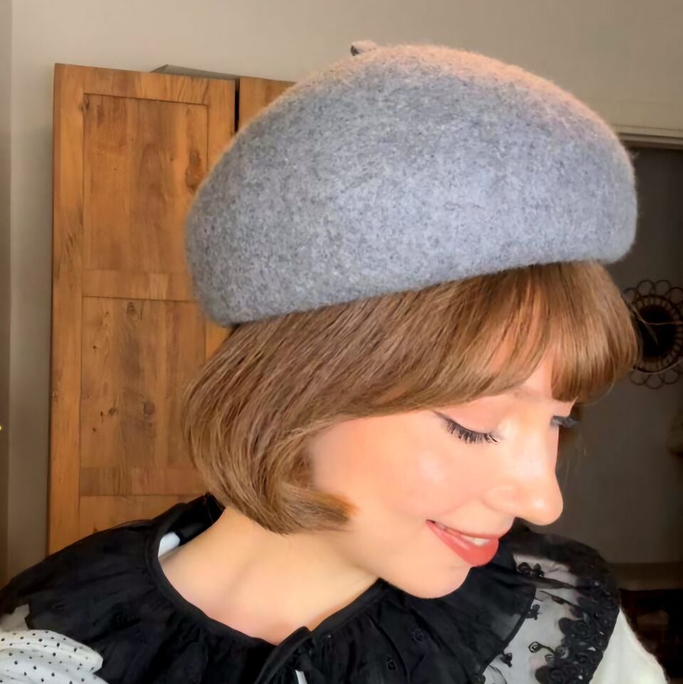 Nomi Gri Renk Şapka