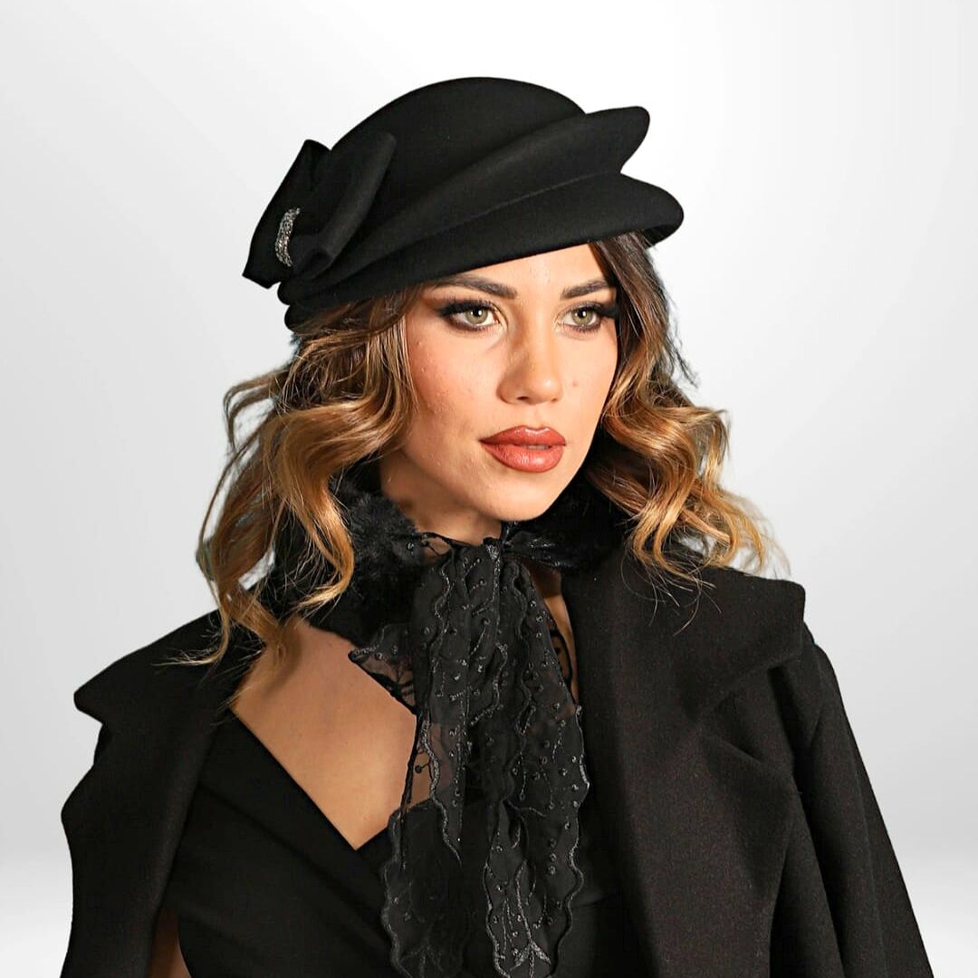 Anais Siyah Renk  Şapka