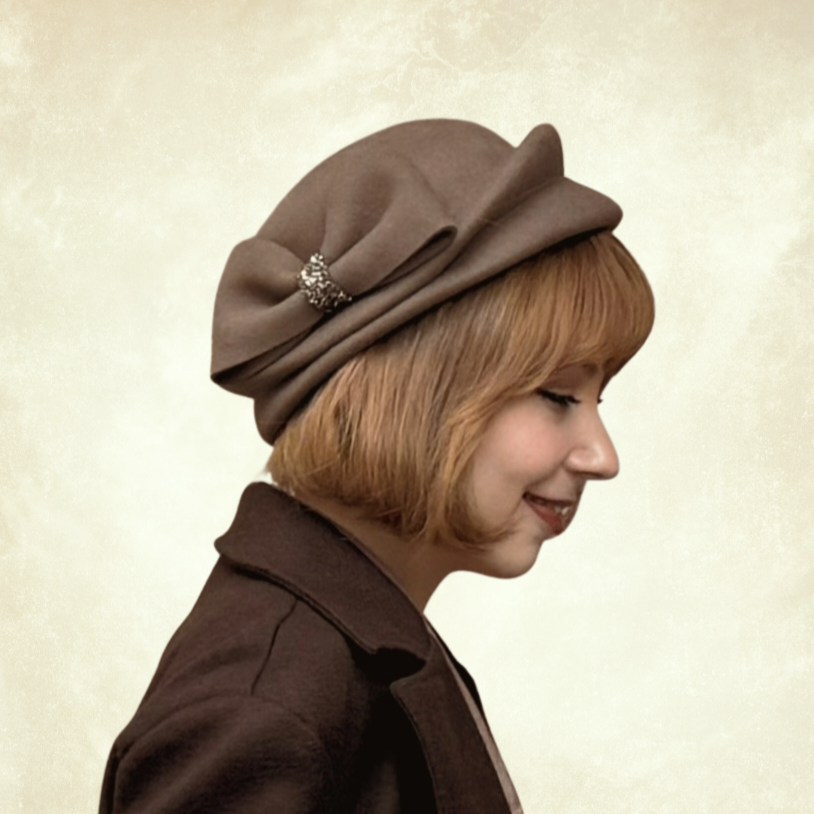 Anais Camel Renk  Şapka