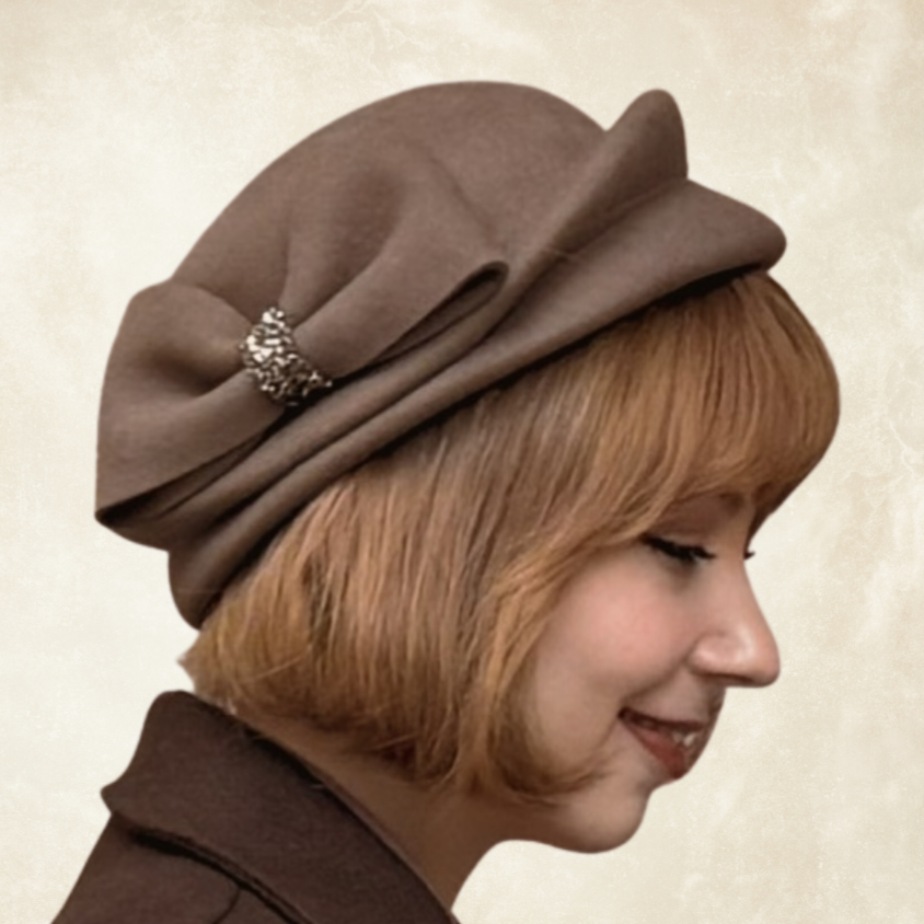 Anais Camel Renk  Şapka