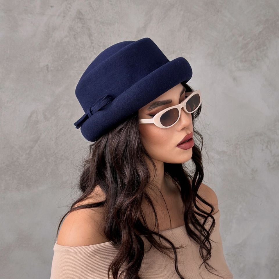 Quinn Lacivert Renk Şapka