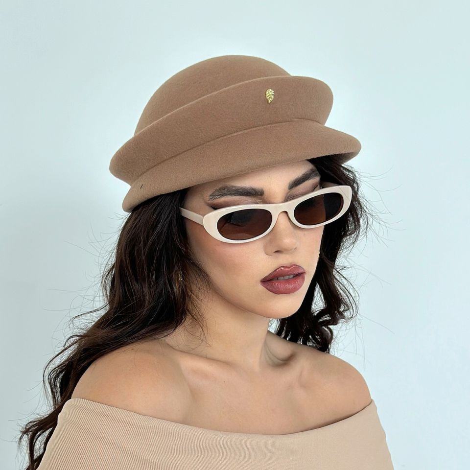 Alita Camel Renk Şapka