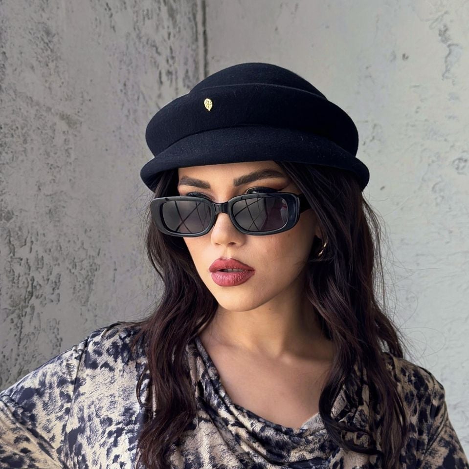 Alita Siyah Renk Şapka