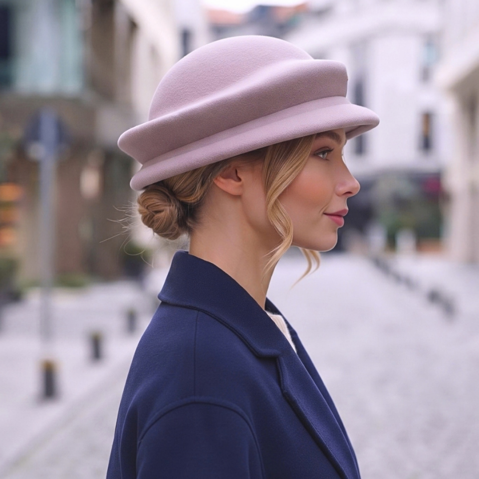 Alita Lila Pembe Renk Şapka
