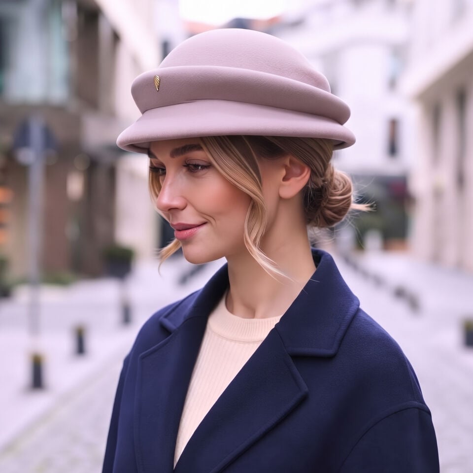 Alita Lila Pembe Renk Şapka