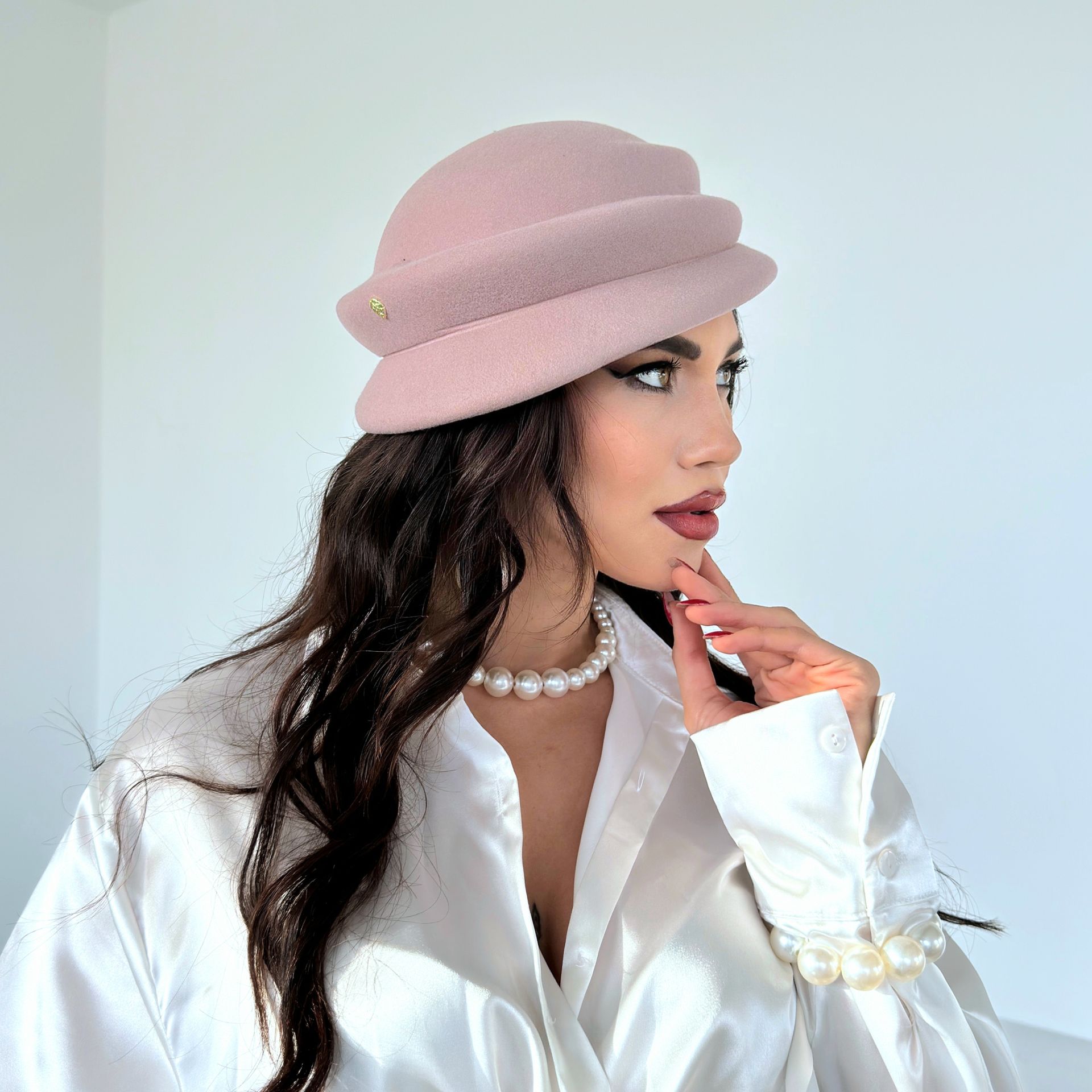 Alita Lila Pembe Renk Şapka