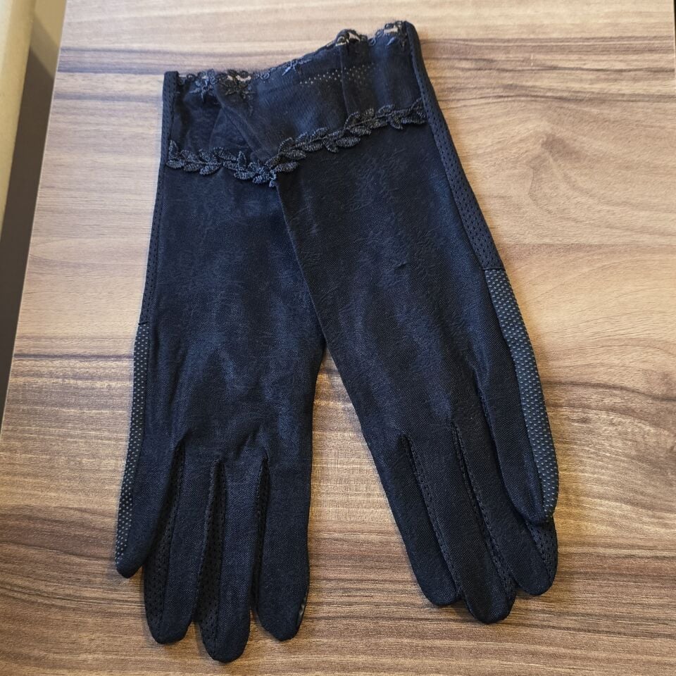 Siyah Renk Sürüş Eldiveni