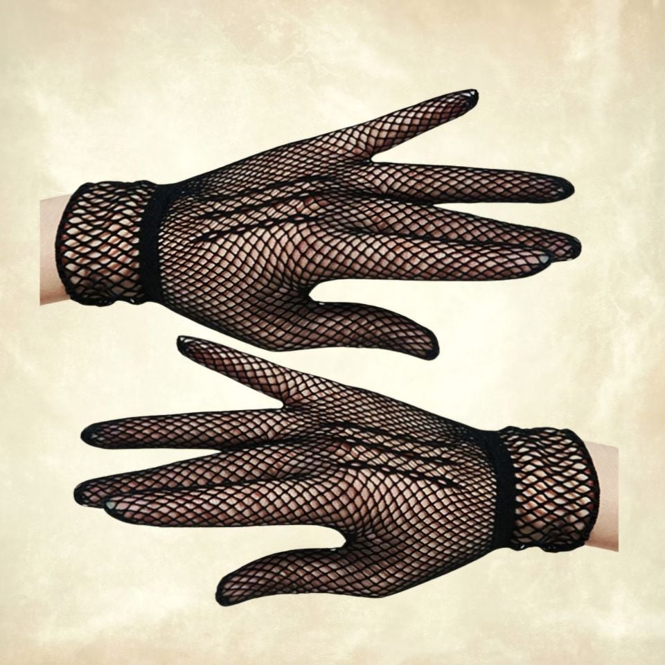 Barones Siyah File Ağ Eldiven