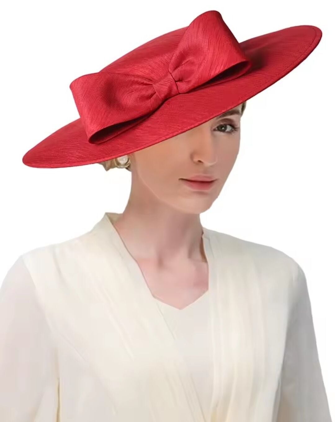 Holly Koyu Kırmızı Renk Vualet Şapka 40 cm