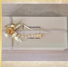 Çiçek Model Kırmızı Renk Dantel Kumaş Çanta