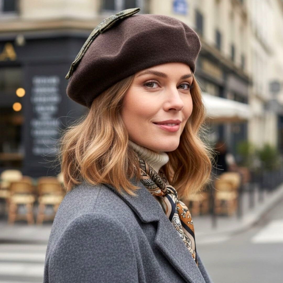 Amata Kahverengi Renk Ressam Bere Yetişkin Boy