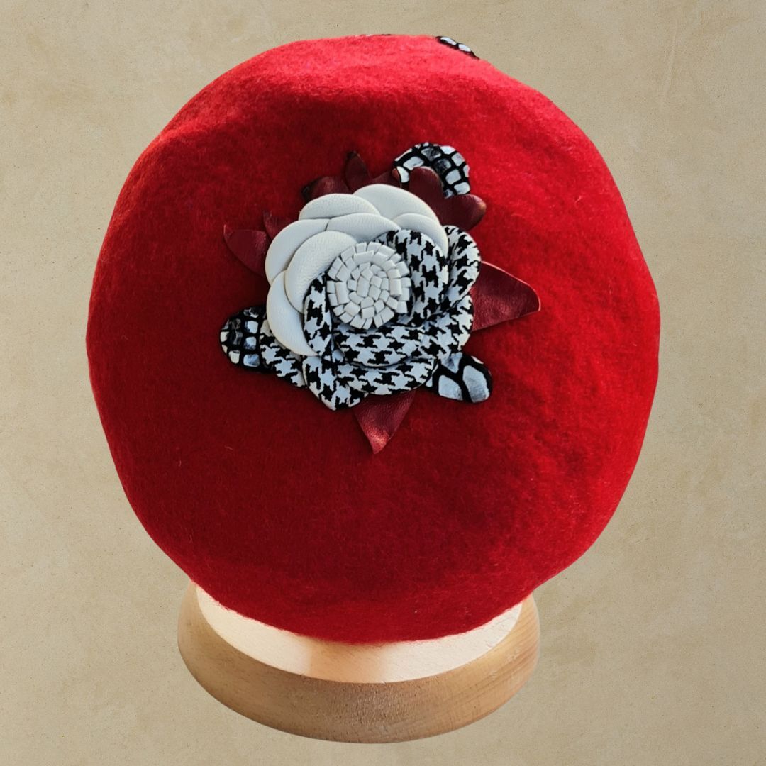 Amata Koyu  Kırmızı Renk Ressam Bere