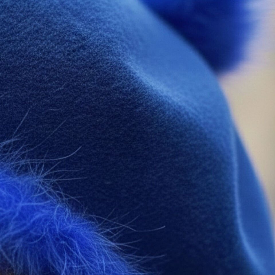 Amata Saks Mavi Renk Ressam Bere S Beden