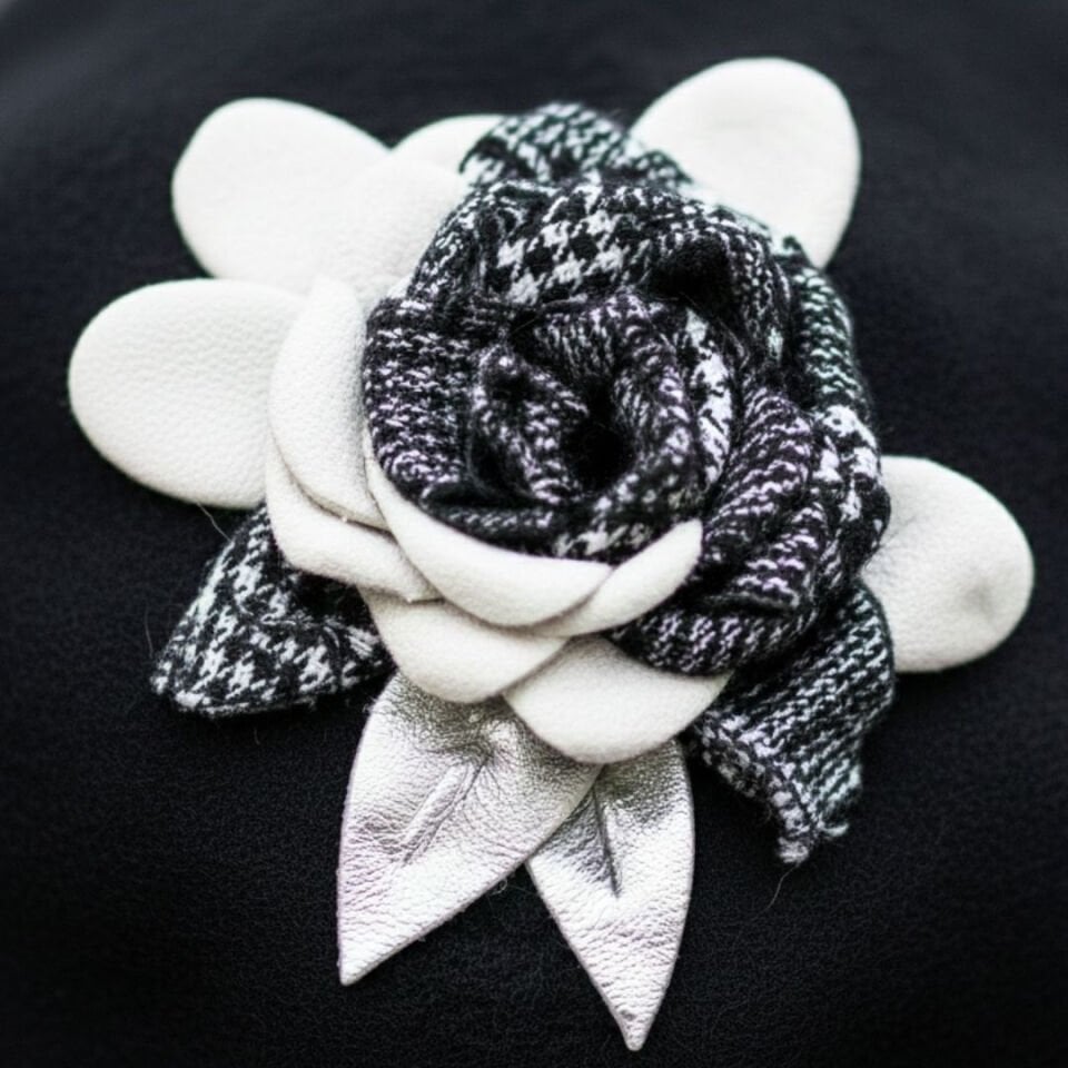 Amata Siyah Renk Ressam Bere Yetişkin Boy L Beden