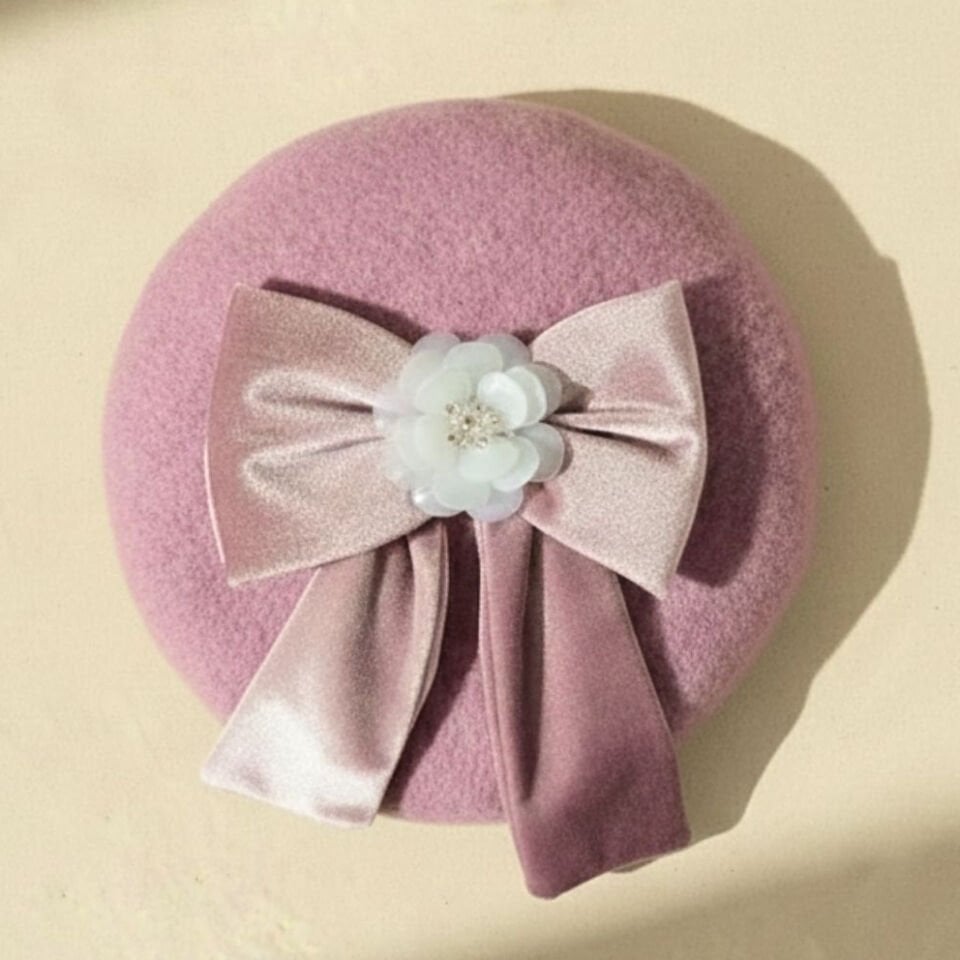 Amata Lavanta Renk Ressam Bere Yetişkin Boy