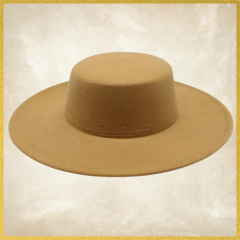 Ruth Camel Renk  Şapka 6 cm Kenarlı