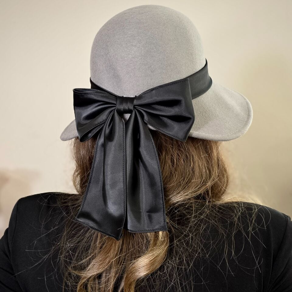 Helena Duman  Gri Renk  Şapka
