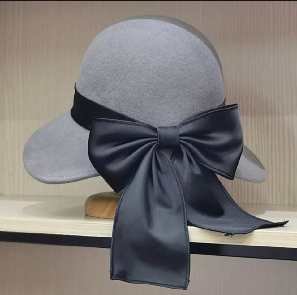 Helena Duman  Gri Renk  Şapka