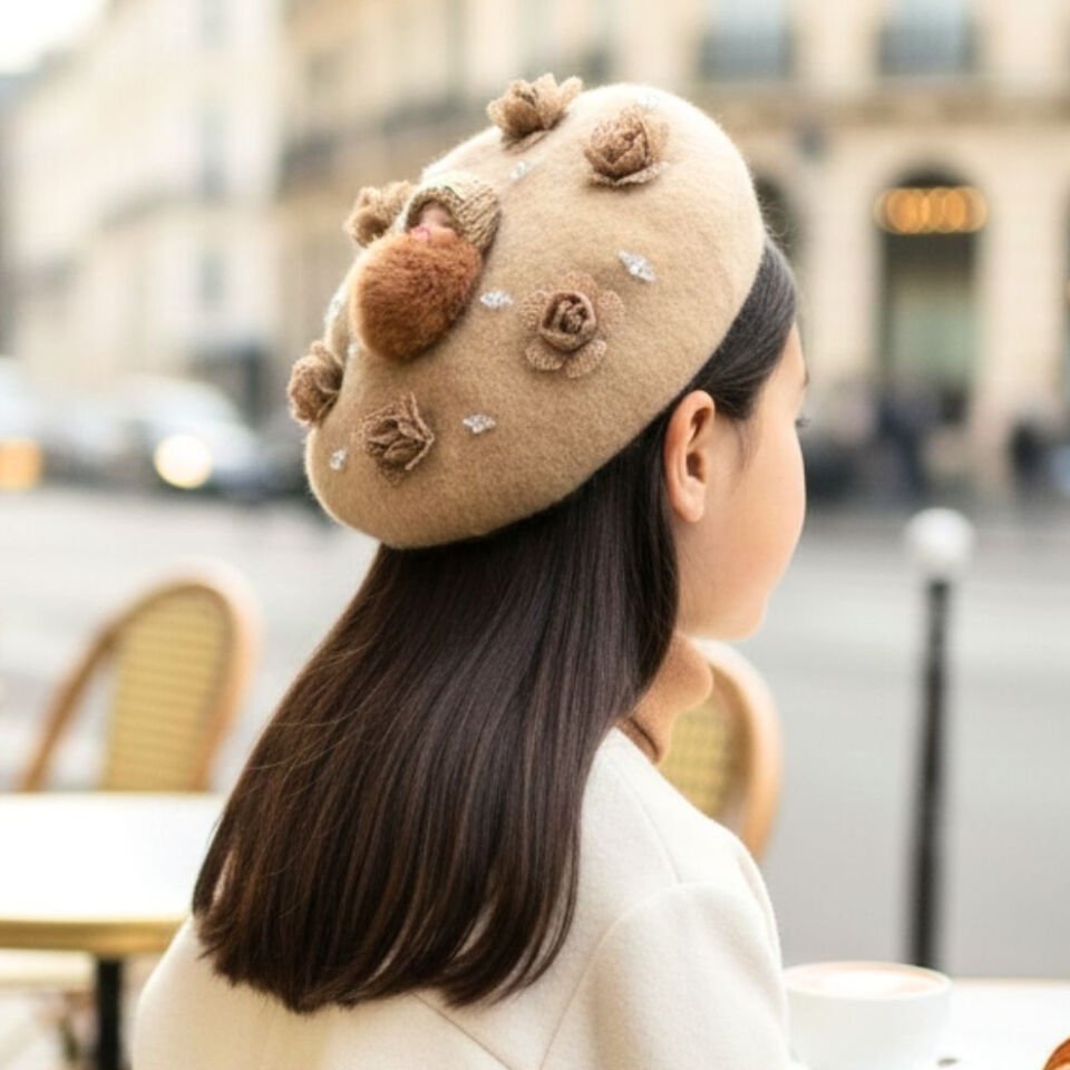 Amata Camel Ressam Bere 5-15 Yaş Kız Çocuk