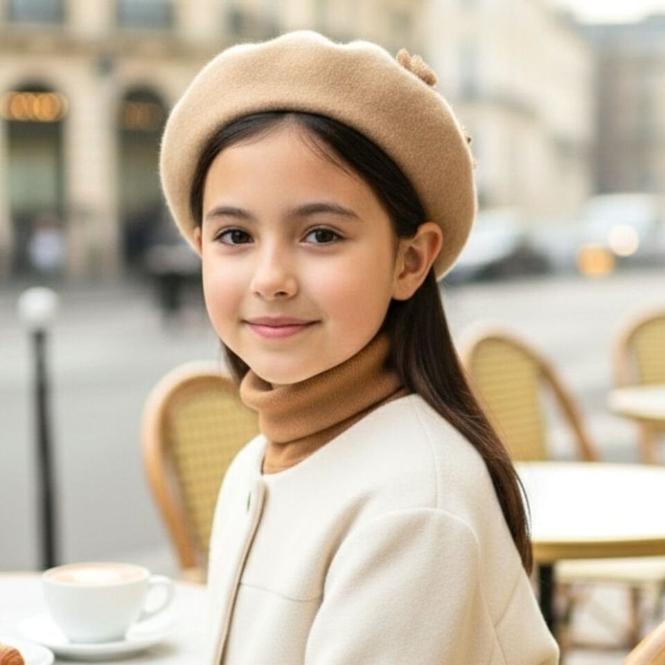 Amata Camel Ressam Bere 5-15 Yaş Kız Çocuk