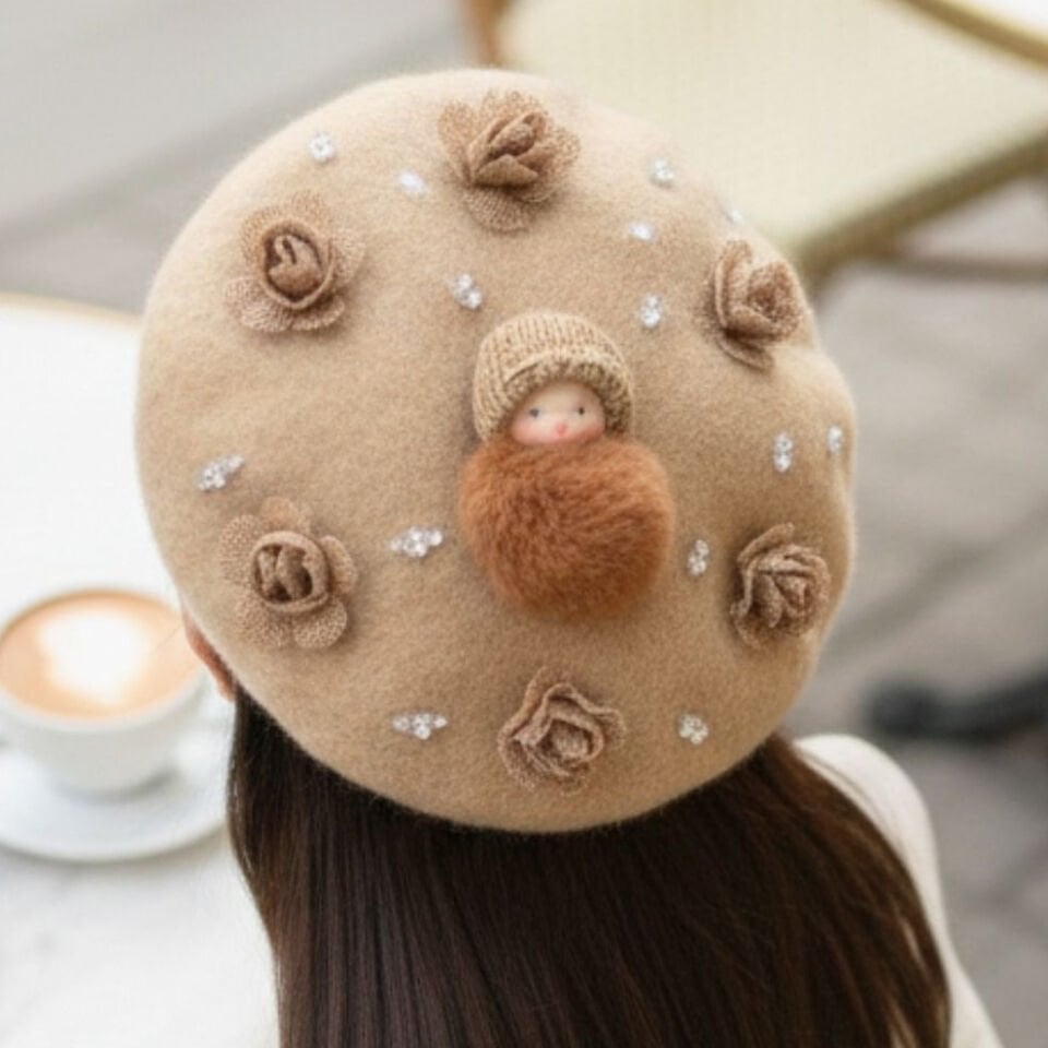 Amata Camel Ressam Bere 5-15 Yaş Kız Çocuk