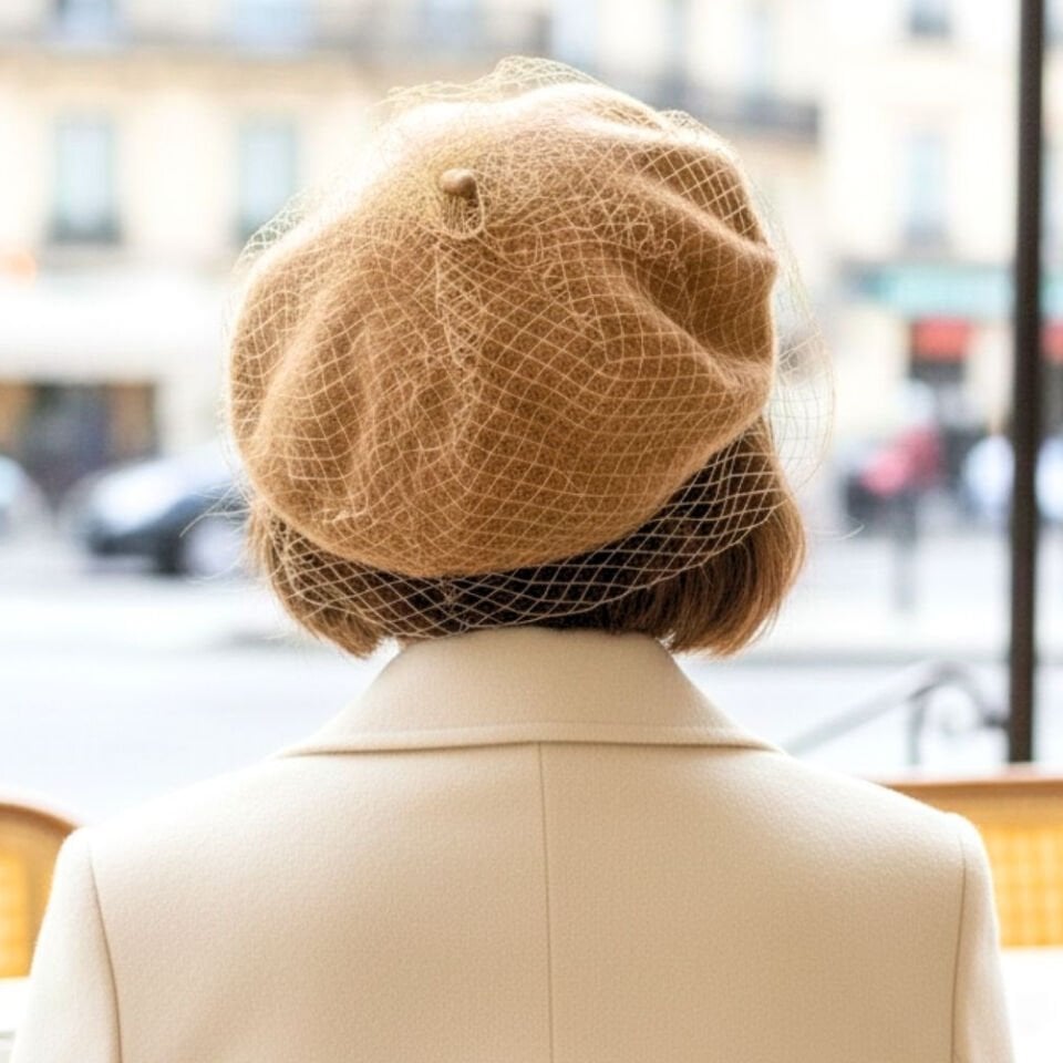 Amata Camel Renk Ressam Bere Yetişkin Boy