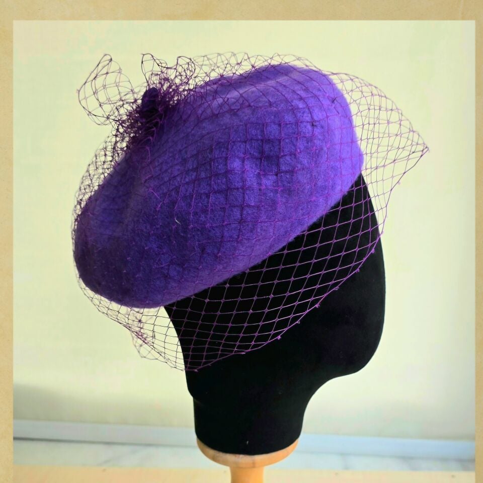 Amata Mor Renk Ressam Bere Yetişkin Boy