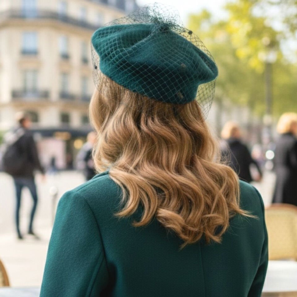 Amata Petrol Yeşil Ressam Bere Yetişkin Boy M Beden