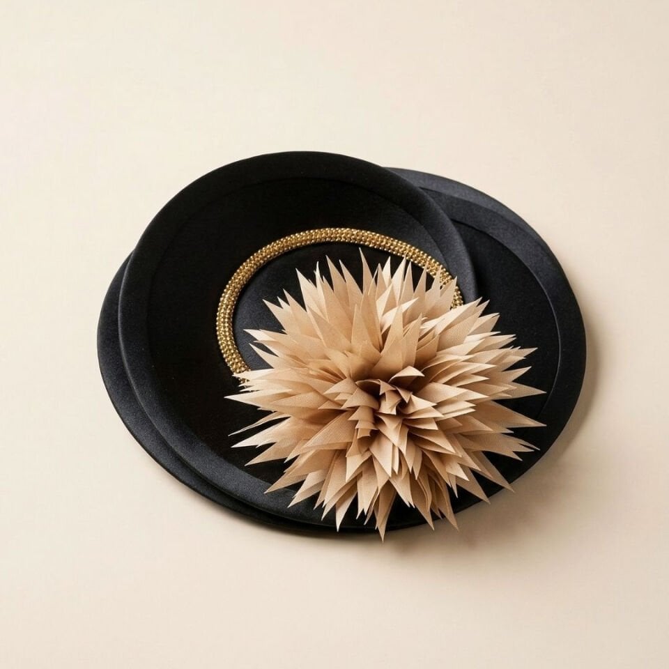 Reneta Siyah Gold Renk Vualet 20 cm