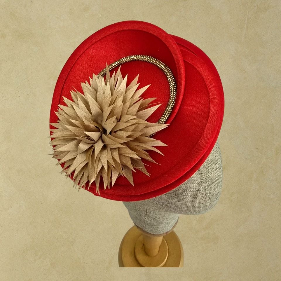 Reneta Kırmızı Gold Renk Vualet 20 cm